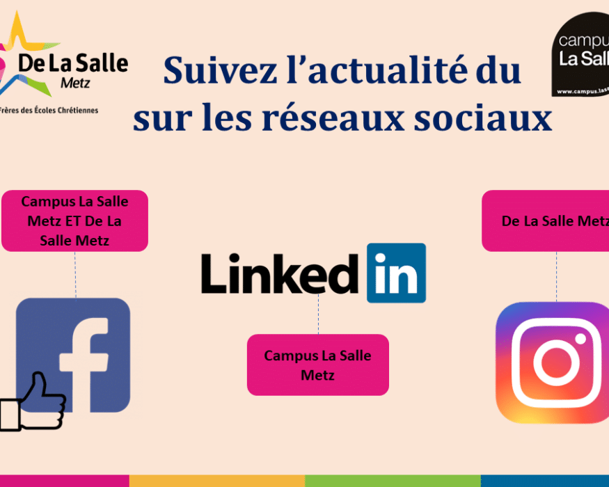 Suivez-nous sur les réseaux sociaux